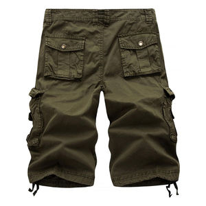 Pantalones Cortos Deportivos Cargo de Alta Calidad para Hombre, 100% Algodón, Transpirables, Tallas Grandes, Personalizables, para Verano - Product Image 6