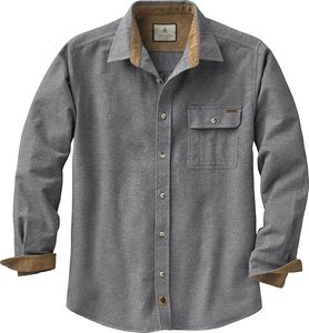 Chemise à carreaux en flanelle à manches longues pour homme avec logo personnalisé, coupe classique, en coton brossé, boutonnée, décontractée, pour le travail, fabriquée par le fabricant - Product Image 4