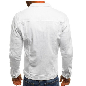 High-street 100% Cotton Denim <b>Jacket</b> Washable <b>Mens</b> Jean <b>Jackets</b> High Quality Sustainable Plus Size Made Pakistan <b>Winter</b> - Product Image 4