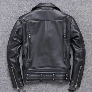 Hot Sale Men's New Design Genuine <b>Jacket</b> Cow Skin Canvas Waterproof Reversible Full Sleeves Street Wear Professional <b>Jacket</b> - Product Image 3