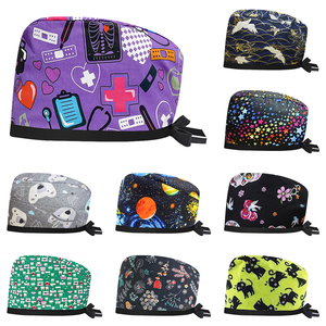 Gorros Quirúrgicos Unisex de Algodón Suave con Cordón Ajustable para Enfermería, Odontología, Cirugía, Cocina y Uso Médico - Product Image 1