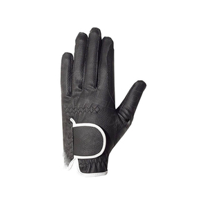 ถุงมือขี่ม้าหนังแท้คุณภาพดีที่สุดสำหรับผู้ชายและผู้หญิง ขายส่ง สีดำ รุ่นใหม่ล่าสุด ถุงมือขี่ม้าหนังแท้สั่งทำพิเศษ - Product Image 2