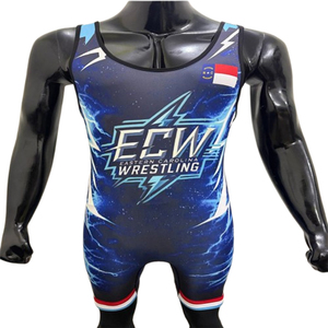 Combinaison de MMA ajustée avec impression numérique sur le devant, 100 % polyester, unisexe, adulte, extensible, respirante, de haute qualité - Product Image 1