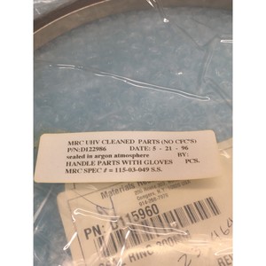 TOKYO ELECTRON TEL D115960 <b>SEAL</b>, RING, 200MM, 125445 - Trusted Global Legacy Semiconductor Equipment and Parts at - Product Image 4