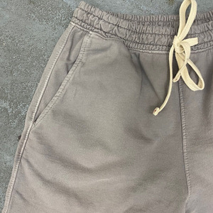 Pantalones Deportivos Personalizados para Hombre, Transpirables, con Cordón, Lavado Ácido, Bordes Crudos, Estilo Vintage, de Felpa Francesa, Algodón - Product Image 3