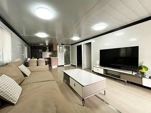 Maison préfabriquée extensible moderne, cadre en acier modulaire, <span class=keywords><strong>conteneur</strong></span> pour studio, chambre d'amis <span class=keywords><strong>ou</strong></span> habitation flexible - Product Image 6