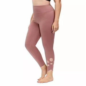Leggings de yoga de haute qualité pour femmes, leggings froncés avec taille élastique, style unique, leggings de yoga pour femmes en gros - Product Image 1