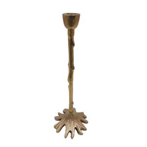 Aluminum <b>Candle</b> Stand Rough Brass Gold <b>Colour</b> Classic Style <b>Candle</b> Holder And <b>Candle</b> Votive For Wedding Decor - Product Image 2