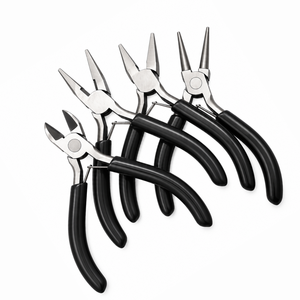 MANAN INSTRUMENTS Juego de alicates de acero inoxidable para joyería, herramientas de engaste de joyas con corte baguette cónico para bricolaje - Product Image 2