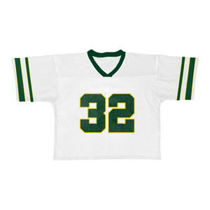 Maillots de football américain brodés sur mesure, best-seller, coupe ample, style rétro, couleur unie - Product Image 2