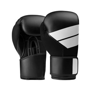Gants de boxe pour hommes, 100% cuir de vachette, à lacets, pour compétition, 10oz 12oz, mousse de latex multicouche, support de poignet, pour match et sparring - Product Image 2