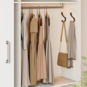 Ganchos de Metal Negro Hechos a Mano con Recubrimiento en Polvo, Perchas de Pared para Ropa, para Uso en Hogares, Hoteles, Baños y Entradas - Product Image 6