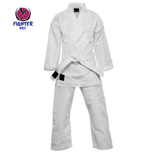 Uniforme de Karate de Lona de Algodón Diseñado para Entrenamiento Profesional de Artes Marciales en Torneos con Opción de Talla Personalizada - Product Image 1