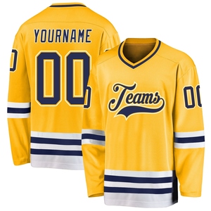 Maillot de hockey personnalisé OMMIZ INDUSTRY rouge et blanc avec lacets, le plus vendu en gros - Product Image 5
