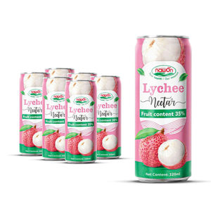 น้ำลิ้นจี่เนคทาร์ นาวอน เครื่องดื่มรสผลไม้เขตร้อนสดชื่น ขนาด 320 มล. น้ำผลไม้ 35% - Product Image 3