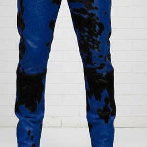 Pantalon en cuir de vachette pour homme, style signature, matériau premium, vente en gros, fabricant de marques privées - Product Image 1