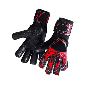 Gants de gardien de but pour jeunes, en latex, couleur et logo personnalisés, prix bas, pour l'entraînement au football, en vente - Product Image 6