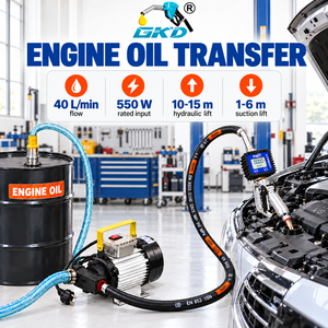 Kit dispensador de aceite para motores de alta resistencia, el más vendido, para talleres automotrices, con manguera de bomba y boquilla de control de flujo, disponible para la venta - Product Image 5