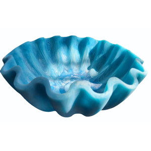 Bol en résine rose, écologique, incassable, pour salade, design marbré personnalisé, bol à fruits en résine pour restaurant - Product Image 6