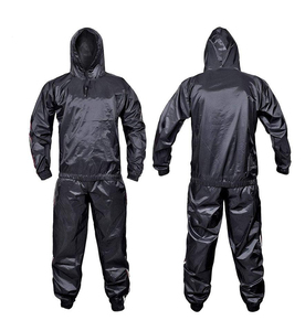 Custom Logo Sauna Suits for Sports Wear Professional Made Low Price Men's Sauna Suit <b>Top</b> Quality Loss Weight <b>Pvc</b> Sauna Suit - Product Image 6
