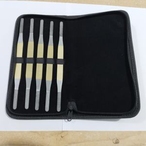 MEDIHEAL SURGICAL CORPORATION Fresas de Fomon de doble cara, Instrumentos ortopédicos para columna vertebral, Modelo MSC-H-1921, 8.25 pulgadas, Dientes gruesos de doble extremo - Product Image 1