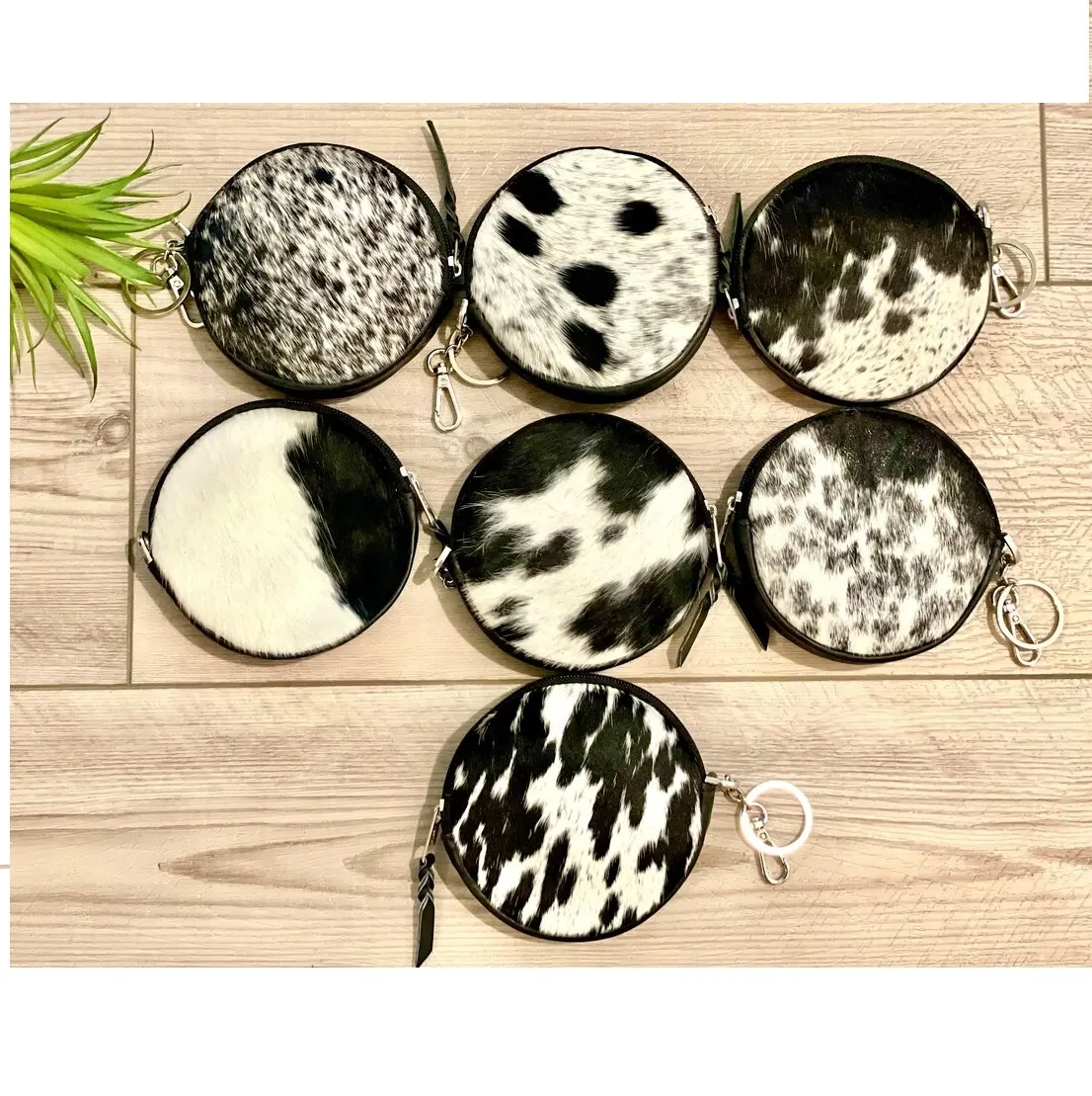 Cowhide Hair On Leather Women Coin Bag Classic Design Sling Bag Customization Available Indian Wholesale Manufacturer