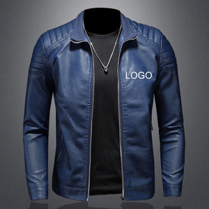 Fashion Men's Genuine <b>Leather</b> <b>Jackets</b>, Autumn <b>Suede</b> Solid Color Men's <b>Jacket</b>, Popular Simple Casual <b>Leather</b> Men's <b>Leather</b> <b>Jacket</b> - Product Image 4