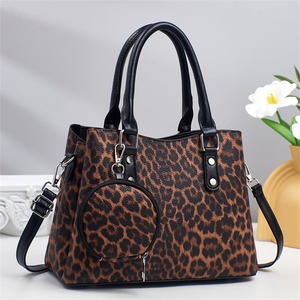 Sac à main pour femme 2026, sacs fourre-tout tendance à imprimé léopard, sacs à main décontractés en cuir PU pour cadeau - Product Image 2