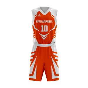 Wholesale Best Selling Customized Logo Slim Fit Men Basketball Uniform / Breathable Material Men Basketball Uniform - Product Image 4