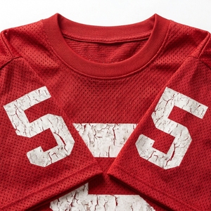 Custom Oversize Boxy Jersey Print Vintage Unisex American Football <b>T</b> <b>Shirt</b> Streetwear Jersey Men's Oversized <b>T</b>-<b>Shirt</b> Mesh Top - Product Image 6