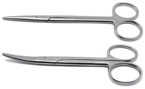 Tijeras Quirúrgicas Metzenbaum Rootcare TC, Finas, 17.8 cm, Acero Inoxidable Alemán, Manuales, Reutilizables, Médicas, Certificadas por la CE - Product Image 2