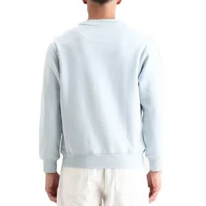 Sudaderas Casuales para Hombre, Cuello Redondo, Básicas, Mezcla de Algodón, Logotipo Personalizado, Servicio OEM, Sudaderas Transpirables para Hombre - Product Image 5