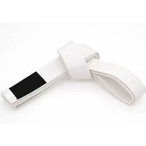 Ceinture d'arts martiaux de haute qualité, en coton renforcé, pour le karaté, le judo, le taekwondo, le MMA, la boxe, pour l'entraînement aux arts martiaux - Product Image 6