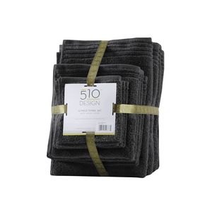Set di 12 Asciugamani da Bagno in Cotone 100% ad Asciugatura Rapida - Product Image 6