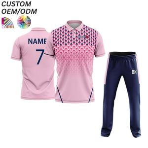Maillot de sport pour équipe de cricket, imprimé avec logo personnalisé, respirant, séchage rapide, support OEM ODM pour usine de vêtements en gros - Product Image 6