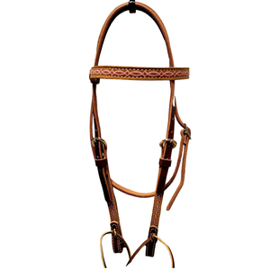 Bridon d'équitation en cuir indien, style western, durable, avec surpiqûres fantaisie, personnalisable, noir, pour l'équitation et la course - Product Image 1