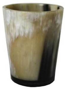 Handmade Cow Buffalo Horn Viking Drinking Glasses Eco-Friendly Custom Size Short Glass Natural Color Animal Style Wedding Decor - Product Image 4