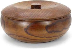 Tazón de Ensalada Desechable Ecológico de Madera con Tapa para Servir y Mezclar, Ideal para Bodas - Product Image 2
