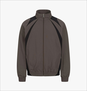 Survêtement pour hommes, couleur unie, veste et pantalon sportifs à fermeture éclair intégrale avec poches latérales, polyester respirant, vêtements d'automne - Product Image 6