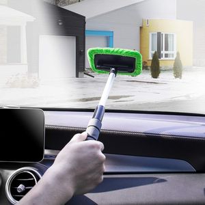 Kit di Pulizia per Parabrezza Auto con Manico Estensibile e Panni in Microfibra Riutilizzabili Senza Aloni - Product Image 3
