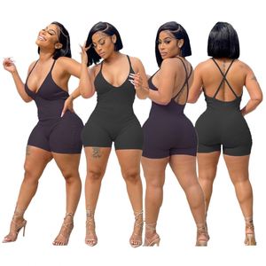 Mono corto acanalado ajustado para mujer, sexy, estilo bodycon, para discoteca, fiesta y uso diario informal, proveedor OEM personalizado - Product Image 1