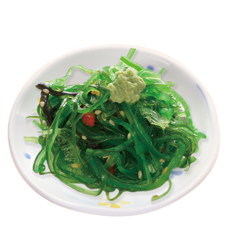 Rasa wakame wasabi Jepang rasa salad rumput laut