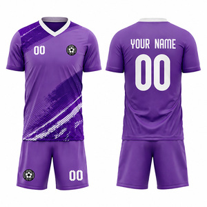 Uniforme de Fútbol Corto Sublimado Personalizado al por Mayor, de Secado Rápido, 100% Impreso, Calidad Profesional, Unisex, para Equipos - Product Image 5