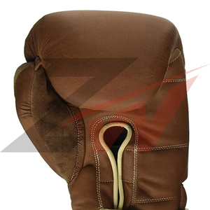 Gants de boxe professionnels en cuir personnalisés, fabriqués en usine, pas chers, vente chaude, unisexe, pour le MMA et les arts martiaux mixtes - Product Image 5