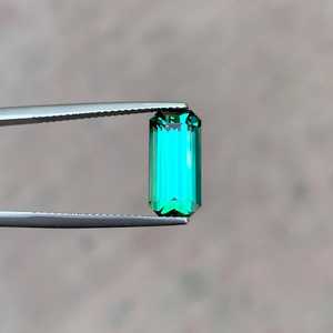 Piedra de Turmalina Verde Azul Natural, Gema Facetada Suelta, Piedra de Primera Calidad para Joyería - Product Image 3