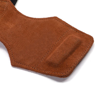 Agarraderas de Cuero Vacuno Resistentes Personalizables, Antideslizantes, Ajustables, con Protección para las Palmas, para Entrenamiento Profesional