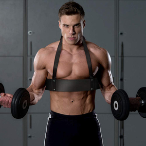 Brazo de Ejercicio para Levantamiento de Pesas de Acero y Goma Premium con Logotipo Personalizado para Entrenamiento de Bíceps - Equipo de Fitness Unisex - Product Image 6