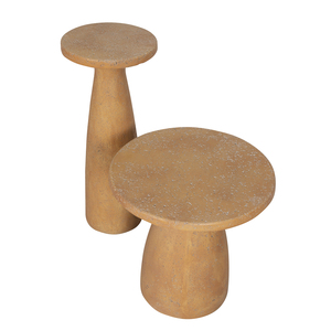 Produits tendance fabriqués au Vietnam, table d'appoint en pierre, table d'appoint sur piétement, emballage personnalisé - Product Image 6