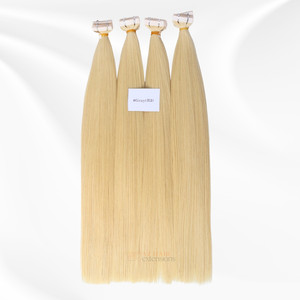 ผมมนุษย์เวียดนามแบบเทปต่อผมสีทันสมัย100% - Product Image 1