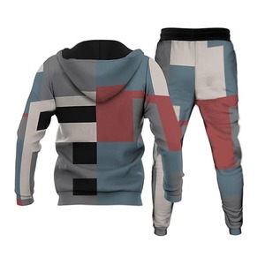 Ensemble de jogging pour homme à séchage rapide, sweat à capuche à manches longues et pantalon de jogging - Product Image 3